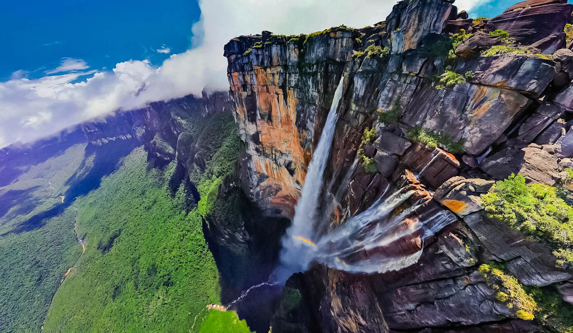 Top Amazing Destinations To Visit In South America Venezuela, Angel Falls