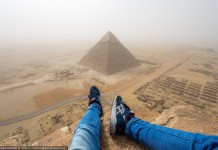 It’s Illegal To Do This In This Country, You Can Get Banned For Life Andrej Ciesielski - pyramid climb, Egypt